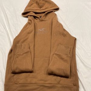 Light Brown Hollister Hoodie